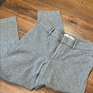 Gray Tweed Pants